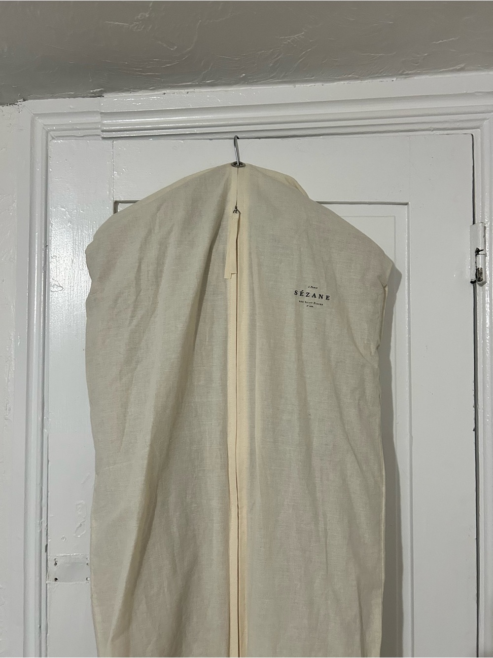 SEZANE Alfred Coat Hooded Button Up In Camel - Picture 12 of 13